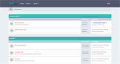 Desktop Screenshot of forums.vatsim.net