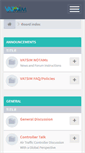 Mobile Screenshot of forums.vatsim.net